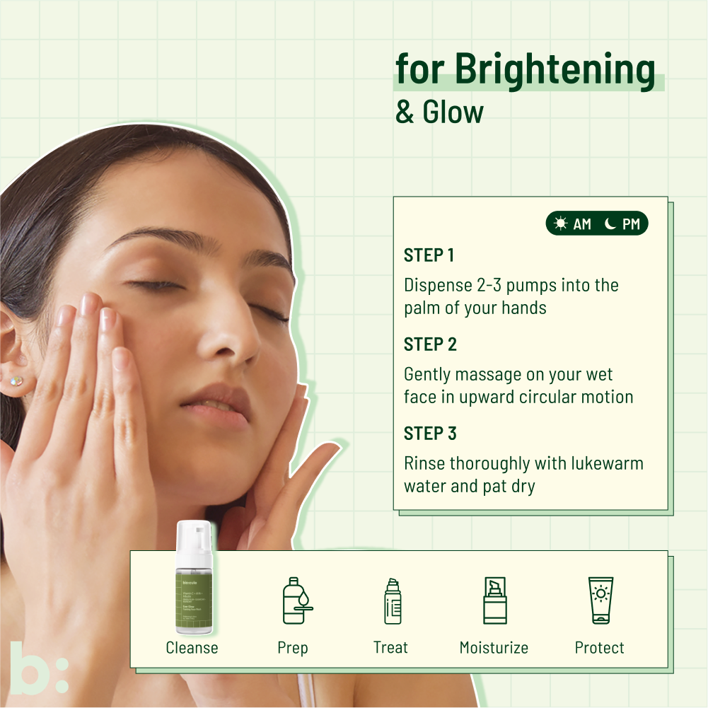 Ever Glow Foaming Face Wash biocule